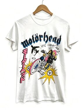Motorhead Vintage Shirt, Japanese Rock Band Tee, Heavy Metal Graphic T-shirt